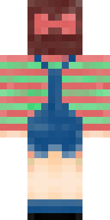 Задняя часть скина игрока 123456789Polina