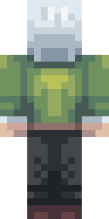 Задняя часть скина игрока Amorence