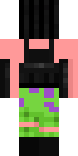 Задняя часть скина игрока Borzak228