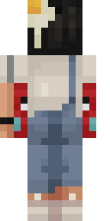 Задняя часть скина игрока BurnFire