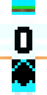 Задняя часть скина игрока Cubecraft