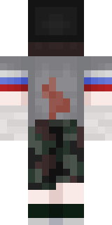 Задняя часть скина игрока DaniilMezentsev