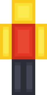 Задняя часть скина игрока Darkkit