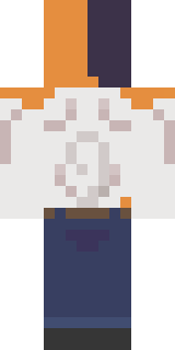 Задняя часть скина игрока Degraded