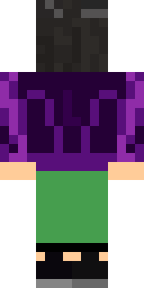 Задняя часть скина игрока EmeraldCreeper