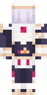 Задняя часть скина игрока Fefochka