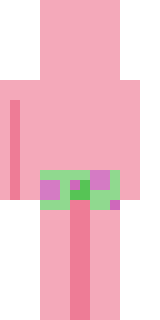 Задняя часть скина игрока Flamesong