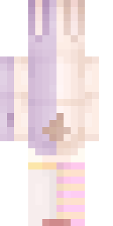 Задняя часть скина игрока Funy_Girl