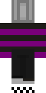 Задняя часть скина игрока Hacledue