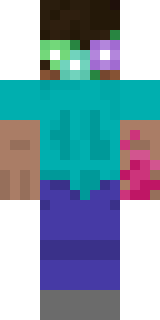 Задняя часть скина игрока HardCarry