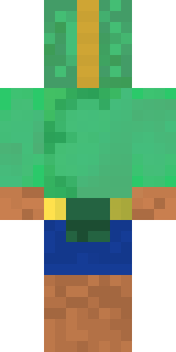 Задняя часть скина игрока HikiMura