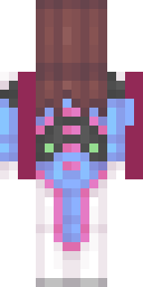 Задняя часть скина игрока LoveLickAnal