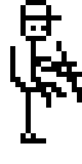 Задняя часть скина игрока MegaSplash