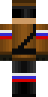 Задняя часть скина игрока MegadethPlay