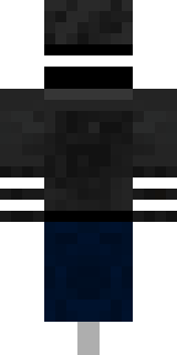 Задняя часть скина игрока MineEnd