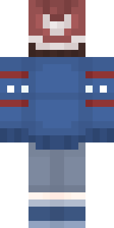 Задняя часть скина игрока MonsterPro