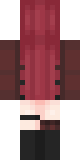 Задняя часть скина игрока NastyaWinter