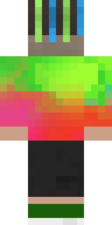 Задняя часть скина игрока Neodertalec