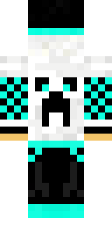 Задняя часть скина игрока Popek