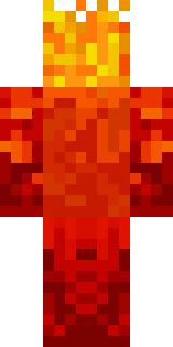 Задняя часть скина игрока PyroPlayer