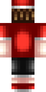 Задняя часть скина игрока RageHqte