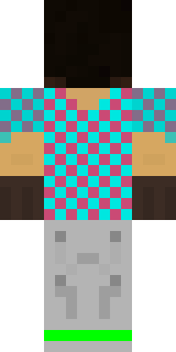 Задняя часть скина игрока SexMashina