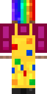 Задняя часть скина игрока Shanic