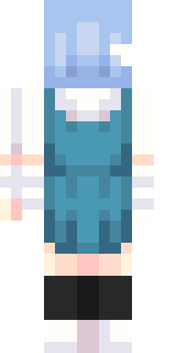 Задняя часть скина игрока Skeleta