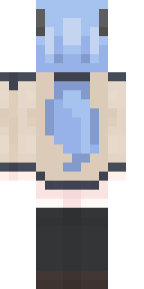 Задняя часть скина игрока Skinnyance