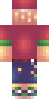 Задняя часть скина игрока SvyatPlayTOP