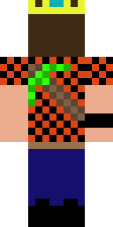 Задняя часть скина игрока TWorker