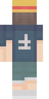 Задняя часть скина игрока Teqrem