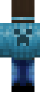 Задняя часть скина игрока UEBOK