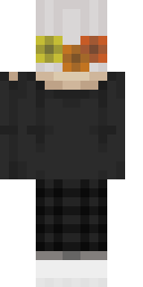 Задняя часть скина игрока XZomBearX