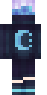 Задняя часть скина игрока antiqona