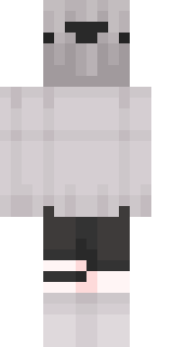 Задняя часть скина игрока blck