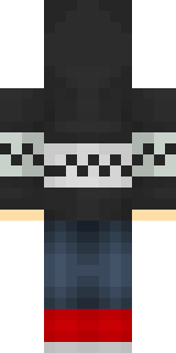 Задняя часть скина игрока crapcreeper