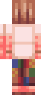 Задняя часть скина игрока hippi666