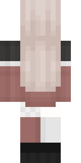 Задняя часть скина игрока iSnowMan