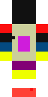 Задняя часть скина игрока kiberdaun229