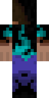 Задняя часть скина игрока melkiy0074