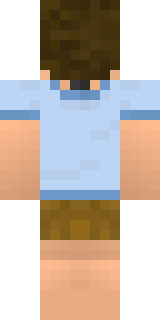 Задняя часть скина игрока mikuto