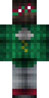 Задняя часть скина игрока nedayn