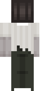 Задняя часть скина игрока scull