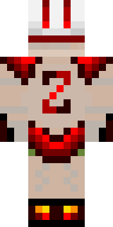 Задняя часть скина игрока tonacho