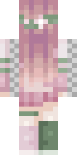 Задняя часть скина игрока vinesausage