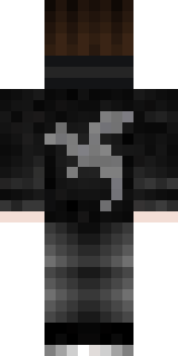 Задняя часть скина игрока xtraLUCKY_DRAGON