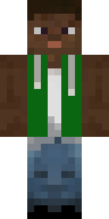 Передняя часть скина игрока Black_bouy