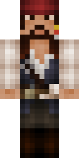 Передняя часть скина игрока Captain__Jack