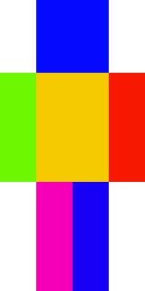 Передняя часть скина игрока Deathored